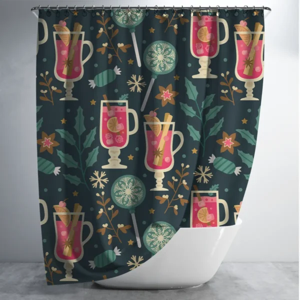 Tropical Punch Party Shower Curtain