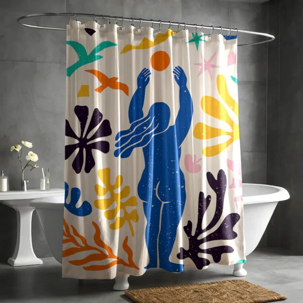 Reaching for the Sun Matisse Shower Curtain