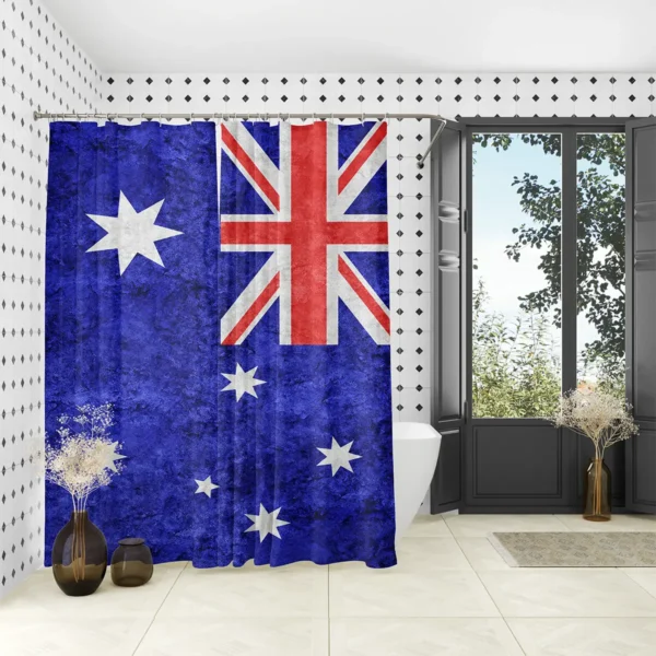 Australia Flag Shower Curtain
