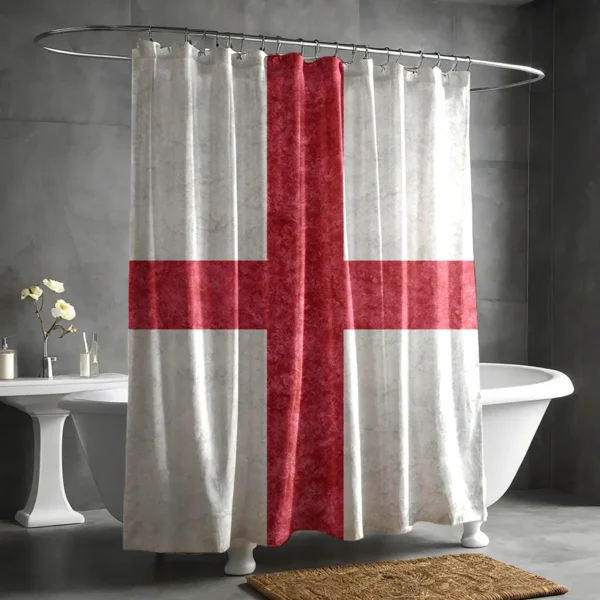 England Flag Shower Curtain